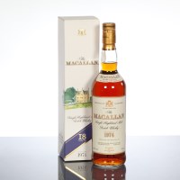 Lot 535 - THE MACALLAN 1974 18 YEAR OLD Single Highland...