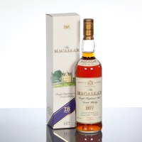 Lot 538 - THE MACALLAN 1977 18 YEAR OLD Single Highland...