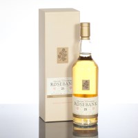 Lot 567 - ROSEBANK 21 YEAR OLD Single Lowland malt...