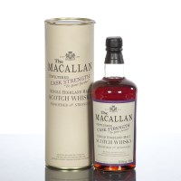 Lot 582 - THE MACALLAN CASK 4063 Cask strength single...