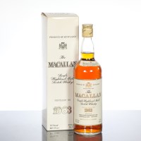 Lot 650A - THE MACALLAN 1963 SPECIAL SELECTION Single...