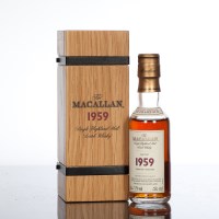 Lot 850 - MACALLAN 1959 FINE & RARE MINIATURE Limited...