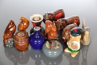 Lot 864 - SCOTCH WHISKY CERAMIC MINIATURE SELECTION...