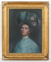 Lot 1455 - BRITISH SCHOOL (19H CENTURY), PORTRAIT OF A...