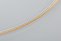 Lot 1752 - HEAVY NINE CARAT GOLD CURB LINK CHAIN...