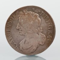 Lot 1511 - CHARLES II SCOTTISH SILVER DOLLAR second...