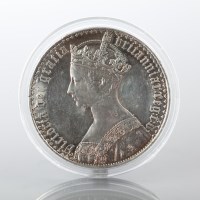 Lot 1535 - VICTORIAN GOTHIC CROWN DATED 1847