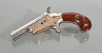 Lot 822 - COLT THIRD MODEL THUER DERRINGER .41 calibre,...