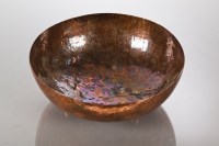 Lot 374 - NIGERIAN COPPER BOWL of circular form and on...