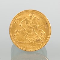 Lot 1502 - HALF SOVEREIGN DATED 1894
