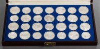 Lot 1517 - TWO MONTRÉAL XXI OLYMPIAD COINS SETS each with...