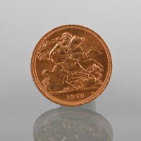 Lot 1521 - SOVEREIGN DATED 1978