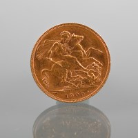 Lot 1525 - SOVEREIGN DATED 1909