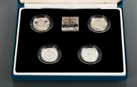 Lot 1534 - ROYAL MINT 1994-1997 SILVER PROOF PIEDFORT ONE...