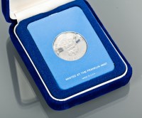 Lot 1541 - PANAMA 150 BALBOA PLATINUM PROOF COIN boxed