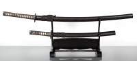 Lot 424 - SET OF TWO 20TH CENTURY JAPANESE SWORDS of a...