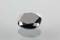 Lot 1804 - UNMOUNTED CUSHION CUT BLACK DIAMOND...
