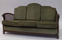 Lot 801 - EARLY 20TH CENTURY BERGERE STYLE SALON SUITE...