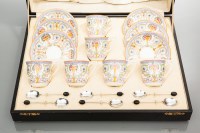 Lot 458 - ROYAL WORCESTER COFFEE SERVICE comprising six...