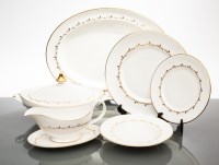 Lot 474 - ROYAL DOULTON 'RONDO' PATTERN GILT DINNER...