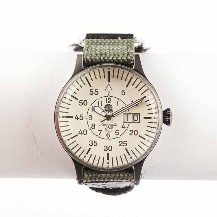 gents Aeromatic 1912 German wristwatch