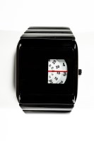 Lot 1591 - UNUSUAL SOFTECH LONDON DISC WATCH with a...