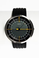 Lot 1594 - BOTTA DUO 24 WRIST WATCH the dial with baton...