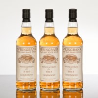 Lot 979 - SPRINGBANK H.M.S. CAMPBELTOWN (3) Single...