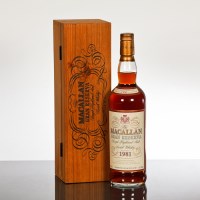 Lot 1044 - THE MACALLAN GRAN RESERVA 1981 Single Highland...