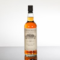 Lot 1100 - SPRINGBANK SINGLE CASK 20 YEAR OLD Single...