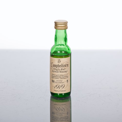 Lot 1152 - SPRINGBANK-1919 MINIATURE Single Campbeltown...