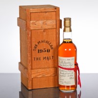 Lot 1323 - THE MACALLAN 1950 Single Highland Malt Scotch...