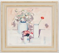 Lot 2173 - * JAMES FULLARTON DA, THE SOLITARY POPPY oil...