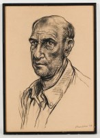 Lot 2216 - * PETER HOWSON OBE, PORTRAIT OF A FRIEND...