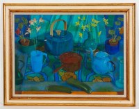 Lot 2296 - * NEIL CLARK (SCOTTISH 1928 - 2014), ZUCCHINI...