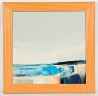 Lot 2310 - * SARAH CARRINGTON, CALM DAY AT GULLANE oil on...