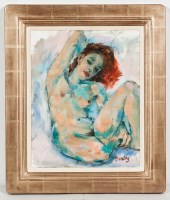 Lot 2452 - * MURIEL BARCLAY, UNCOVERED oil on canvas,...