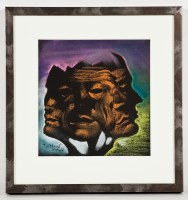 Lot 2474 - * FRANK MCFADDEN, WITHERED pastel on paper,...