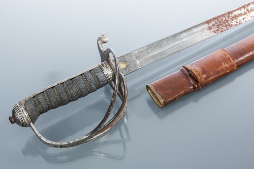 Lot 1023 - LATE 19TH CENTURY OFFICIER'S SWORD made by...