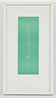 Lot 2189 - * IAN HAMILTON FINLAY CBE (SCOTTISH 1925 -...