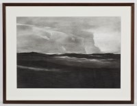 Lot 2204 - * ALAN WATSON, HORIZON charcoal on paper,...