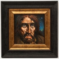 Lot 2217 - * PETER HOWSON OBE, ST. JOHN THE BAPTIST oil...