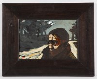 Lot 2334 - * DONALD MACLEOD, THE HUNTER oil on canvas...