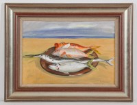 Lot 2369 - * DAVID MCCLURE RSA RSW (1926 - 1998), FISH...