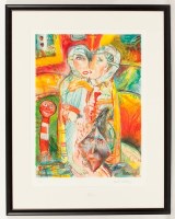 Lot 2377 - * JOHN BELLANY CBE RA HRSA, THE LOVERS etching...