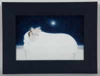 Lot 2389 - * ALIISA HYSLOP, MOONLIGHT MELODICUS acrylic...