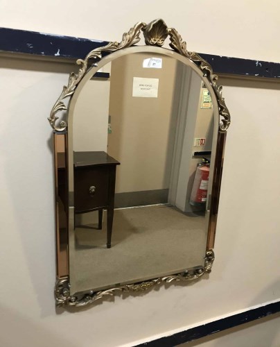 Lot 27 - ARCHED WALL MIRROR