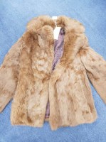 Lot 53 - TWO FUR JACKETS including one mink example
