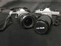 Lot 130 - LOT OF VARIOUS CAMERAS AND ACCESSORIES