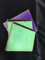 Lot 152 - SMALL GROUP OF LEATHER BOUND BOOKS